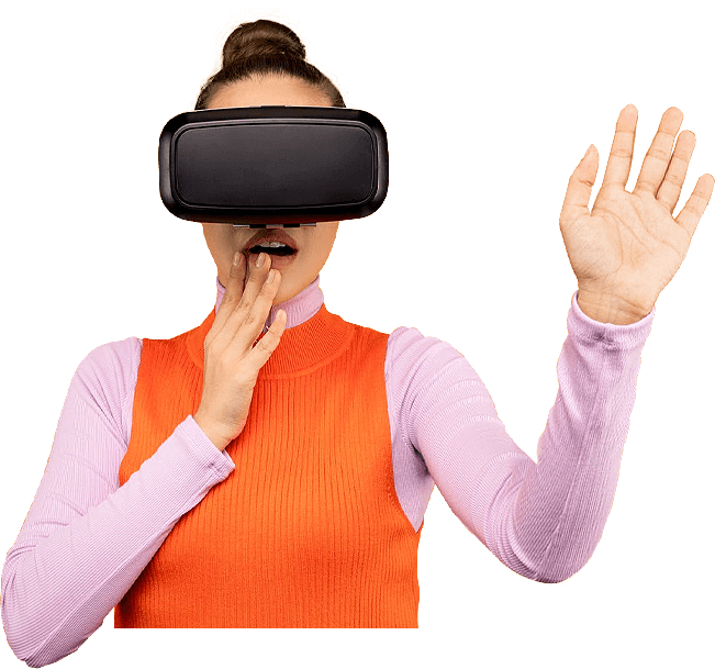 A camera lens placed on a glossy surface with its subtle shadow reflecting below — symbolizing New Branding Partner’s focus on clarity and visual storytelling.